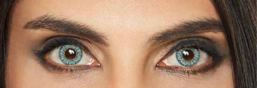LUNARE lentes mensuales de color graduados caja con 1 lente