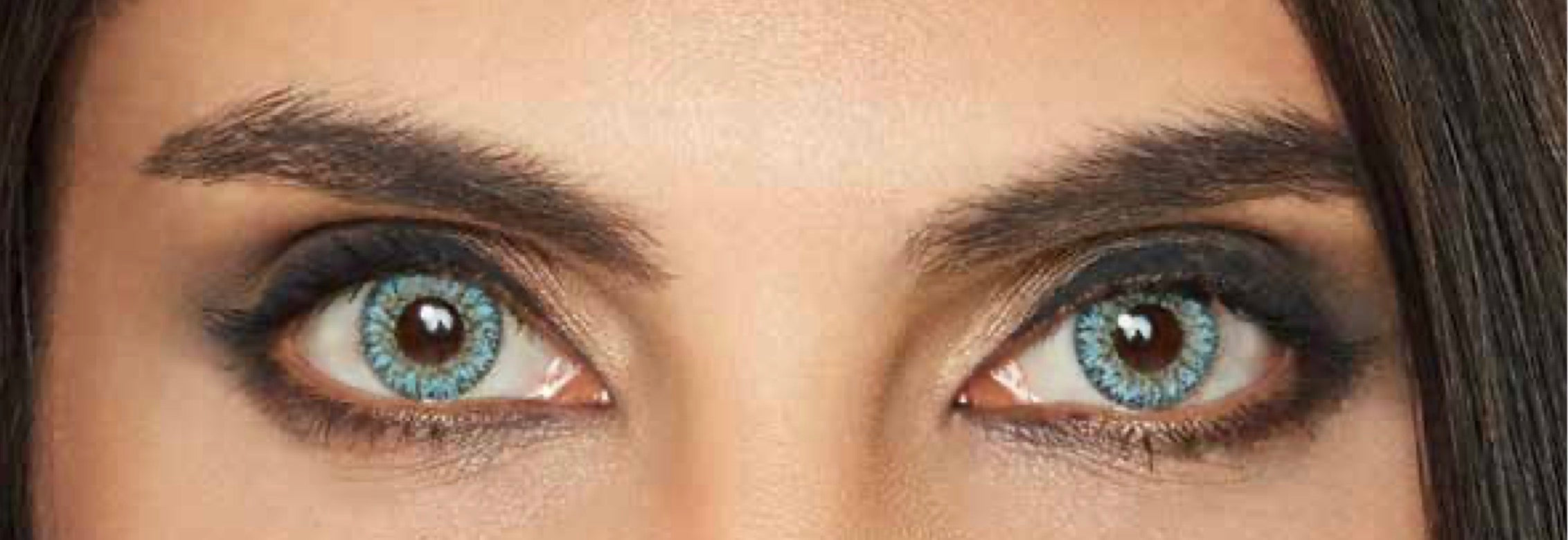 LUNARE lentes mensuales de color graduados caja con 1 lente